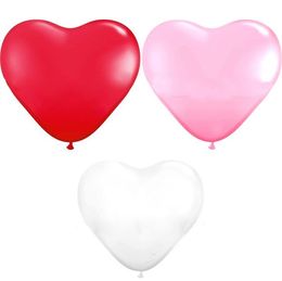 Thick Large 36 Inch Heart Shaped Latex Balloons Wedding Birthday Party Decoration Mother'S Day Decorations Balloon