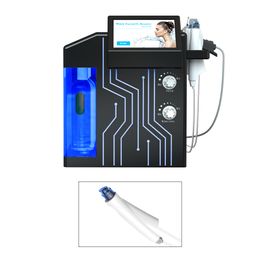 Ultrasonic h2o2 hydro dermabrasion RF bio lifting spa facial hydro microdermabrasion machine acid peeling led therapy Device