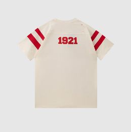 2022gg t-shirt tee erkekler ve kadınlar hip-hop artı boyutu kısa kollu sokak rahat spor ilk 1921