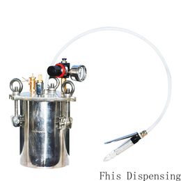 Stainless Steel Pressure Barrel Small Flow Liquid Dispensing Valve Manually Easy Equipment