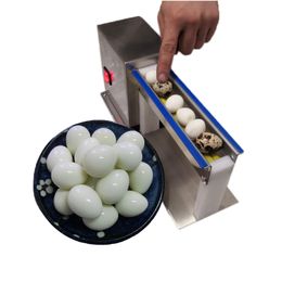 Electric Quail Egg Peeler Huller Machine Commercial Quail Egg Sheller Semi-Automatic Quail Egg Shelling Machine