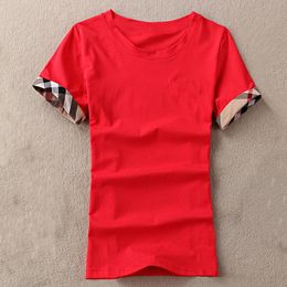 New Women's Shirt Slim Fit Cotton 100% Women's T-shirt Suitable for Women's Short Sleeve Thin White Solid Colour Top Women's T-shirt Casual and Comfortable Wear