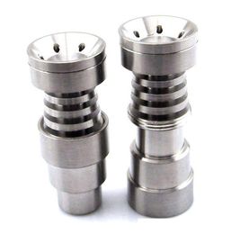 Two function Domeless Titanium Nail Ti Nail 14mm/18mm Male Grade 2 GR2 Titanium Nail fits 14mm 18mm Wax Dab Comb