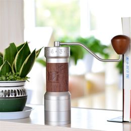 1zpresso K-plus/kpro coffee grinder Portable manual mill 304stainless steel burr adjustable 48mm special 220217