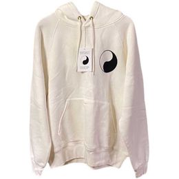 Men's Hoodies Fla independent our legacy style Yin Yang Tai Chi work shop slogan Hooded Sweater loose Pullover fashion