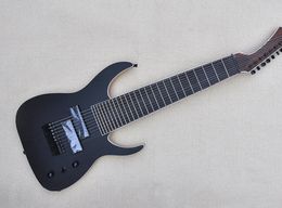10 Strings Mahogany Black body Electric Guitar with Black Hardware,Rosewood fingerboard,Provide Customised services