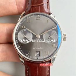 ZF Factory 7 Style Luxury Best Quality Watch 42.3mm Portuguese 7 Days Power Reserve 500705 CAL.51111 Movement Automatic Mens Watches j10-1-6