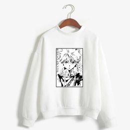 Hunter X Hunter Sweatshirt Sportswear Autumn Clothes Sweatshirt Anime Style Unisex Sweatshirt Y0803 Y0804