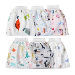 Cloth Diapers 0-8years Old Baby Comfy Waterproof Reusable Washable Diaper Skirt Shorts 2 In 1 Absorbent For