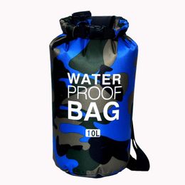 Outdoor Bags PVC Net Waterproof Bag Swimming Men And Women Camouflage Beach IdingOutdoor Travel Fashion