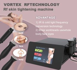 Factory price lastest arrivalquantum vortex rf machine no pain no electric shock radio frequency skin tightening anti wrinkle face lift slimming devices