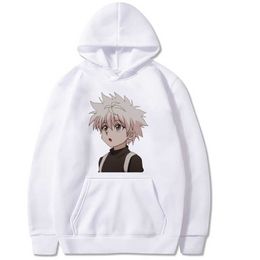 Hunter X Hunter Hoodies Pullovers Tops With Pockets Comfortable Clothing Y0803 Y0804