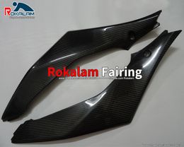 2 x Carbon Fibre Tank Side Covers Panels Fairing For Suzuki GSXR1000 2007 2008 K7 GSX-R 1000 Tank Side Cover Panel Motorcycle Parts