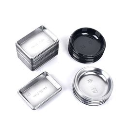 Small Mini Disposable Condiment Dish Dinnerware Seasoning Trays Take-out Plate Sauce Dishes for Sushi