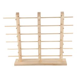 Fashion Sunglasses Frames Wooden Eye Glasses Display Rack Stand Holder Organizer 3 Layers 18 Pay
