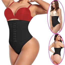 Velssut Bodi Shaper for Women Waist Trainer Shapewear Underwear Waist Cincher Fajas High Waist Panties Butt Lifter Lingerie 220307