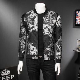 Mens Jackets And Coats Casual Slim Fit Bomber Jacket Men Streetwear Windbreaker Casaco Masculino Pius Size M-5XL 210527