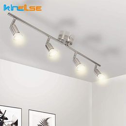 Ceiling Lights Rotatable Led Light Angle Adjustable Showcase Lamp GU10 Bulb Living Room Cabinet Spot Lighting Fixture