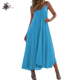 Sexy Dress Women Summer Boho Black Long Dress for Women Plus Size Clothing Femme Robe Party Beach Woman Dress Vestido Mujer 210224