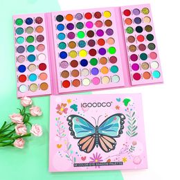 96 Colour Butterfly Pattern Eyeshadow Palette Fashion Pearly Matte Sequins Multicolor Exaggerated Creative Party Eye Makeup