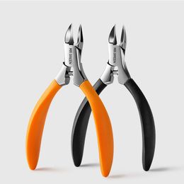 -Clippers de unhas Manicure ferramentas profissionais de aço inoxidável de aço inoxidável toenails encravamento cutícula de nipper trimmer tesoura