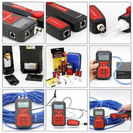 FreeShipping Trace Cable Line Locator Portable Wire Tracke Tester Finder Network Cable Testing BNC Measure Cable Length