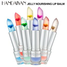 HANDAIYAN 3.6ML Jelly Nourishing Lip Balm color-changing moisturized sweet lip stick jelly lip gloss 8 colors