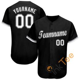 Custom black Baseball Jersey 10234567