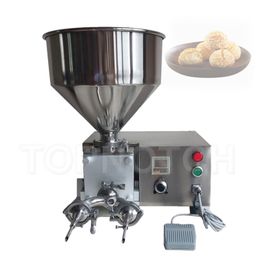Automatic Kitchen Quantify Butter Puff Cake Filling Machine Bread Core Cream Injector