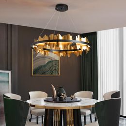 Pendant Lamps Light Luxury Living Room And Dining Simple Home Design Sense Chandelier Ideas 2021 Trend Art