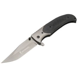 Browning 377 Hunting Knife Granite wash Blade Survival Pocket Folding Knifes Tactical