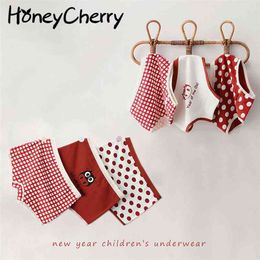 Children's cotton underwear female baby girl panties cartoon little girls 210702