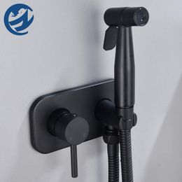 Bidet Faucets Shower Faucet Brass Cold Water Mixer Tap Toilet Hidden Installation High-Quality Material