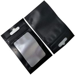 2021 new 100 Pieces Self Sealing Sample Bags Resealable Aluminium Foil Pouch for Food Smell Proof Storage Bag