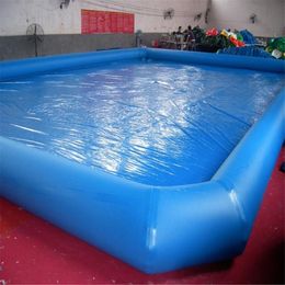 Outdoor games Customised Thicker pvc tarpaulin inflatable simming pool folding Blue rubber family adult plastic Walking Ball Pool for sale