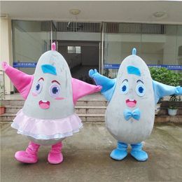 Festival Dress Eggplant Mascot Costume Halloween Christmas Fancy Party Dress Cartoon Character Suit Carnival Unisex Adults Outfit