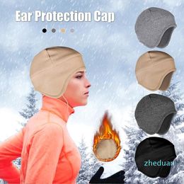 Beanies Winter Running Polar Fleece Cycling Beanie Warm Hat Ear Protection Caps Windproof