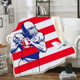 The latest American baseball 150X200CM blanket, many kinds of styles sizes. Now, 3D thick blankets for adults and children