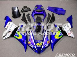 3 free gifts Complete Fairings For Yamaha YZF R12002 2003 Injection Plastic Motorcycle Full Fairing Kit Various Colours NO.H2