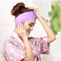 Party Favour For Elastic Headband Cheap Beauty Towel Ladies Face Makeup Mask Hair Band Sports Absorbent Hood T2I52224