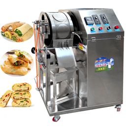 AutomaticTortilla Machine wonton Spring Roll Skin Maker crepe Tortilla Chapati Roti Machine roasted duck bread making machine