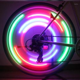 Bike Lights JLETOLI Wheels Wheel Spokes Light Accessories Bicycle Silica Gel Luces Bicicleta Cycling LED Lamp1