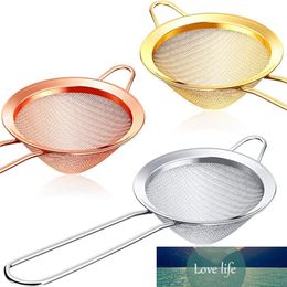 Cocktail Strainer Stainless Steel Tea Strainers Conical Food Strainers Fine Mesh Strainer Practical Bar Strainer Tool