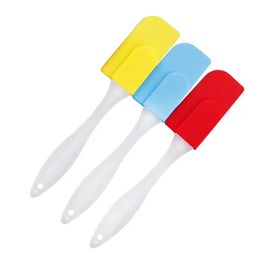 Silicone Spatula Baking Scraper Cream Butter Spatula Cooking Cake Brushes Kitchen Utensi Pastry Tools Many Colors