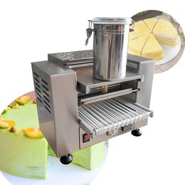 Automatic Pancake Cake Egg Roll Crust Machine Melaleuca Cake Machine