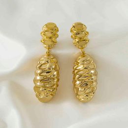 Pine Cone Shaped Cute Style Exquisite Women Earring 2021 Arrival Spring Popular Wedding Gift