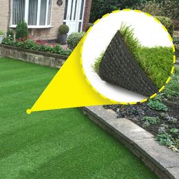10mm Super Dense Artificial Turf Grass Mat Fake Synthetic Landscape Golf Lawn Home Garden Yard Landscape Decoration