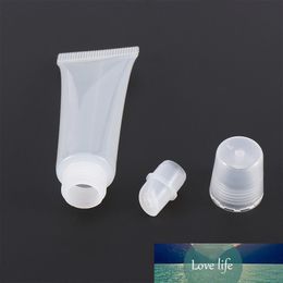 5Pcs Empty Tubes Lip Gloss Balm Sunscreen Cream Clear Cosmetic Containers Squeeze Dispensing Bottle Makeup Tools