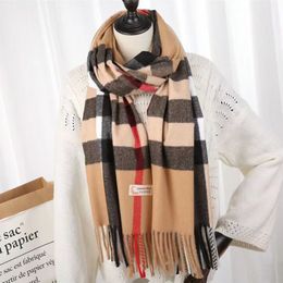 Beautiful fashionable winter cashmere scarf high-end soft thick cashmere scarves fashion men's and women's scarfs 180*65cm