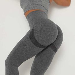 Women Seamless Energy Belly Control Yoga Pants Super Elastic Gym High Waist Sport Leggings Running Pants 210929